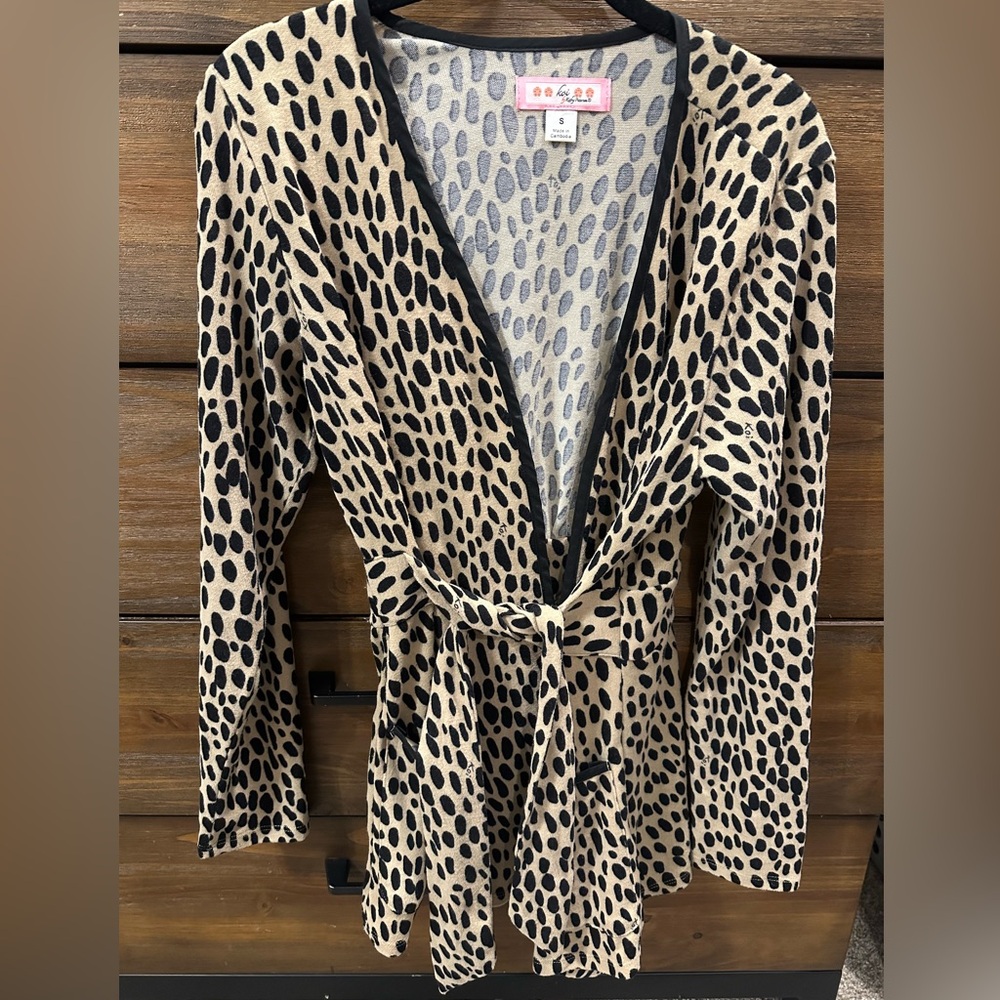 Koi scrub cardigan